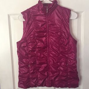 Zenergy by Chico's Outerwear Vest - Full Zip - Pink - Size 0